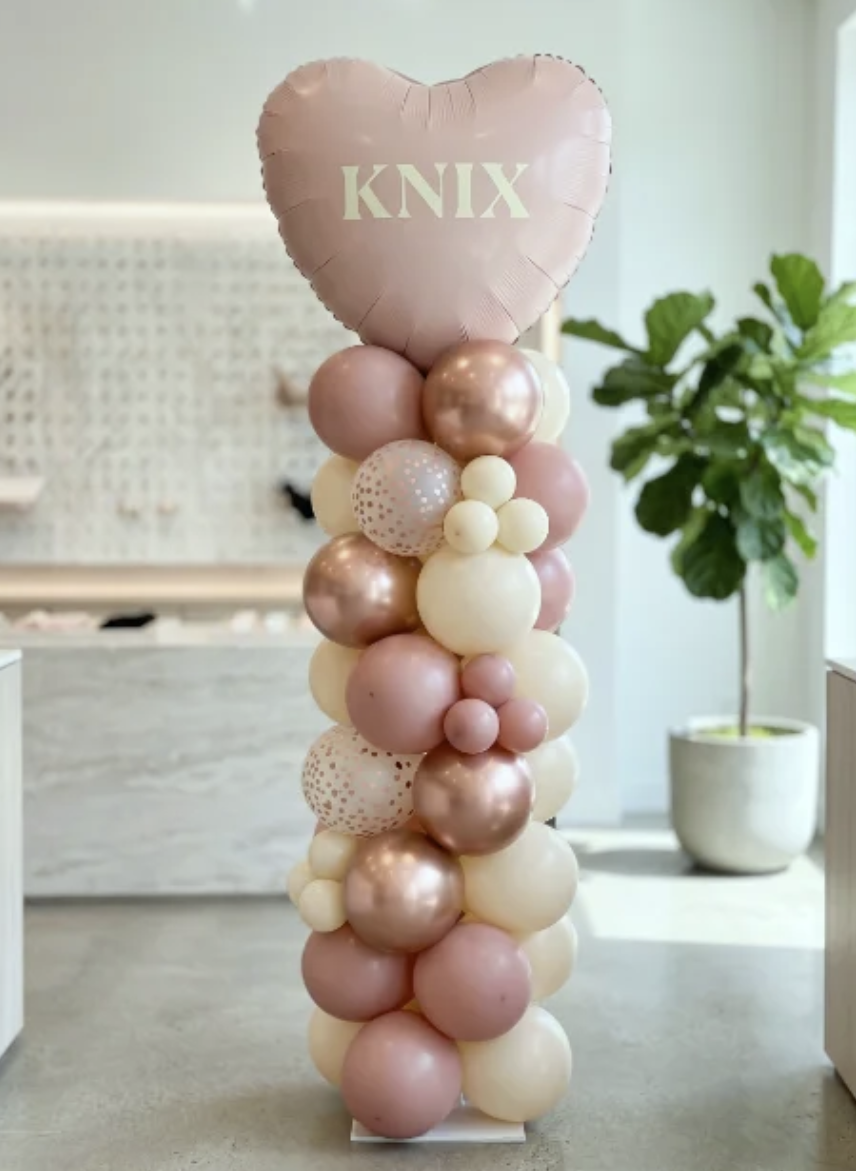Number column balloon display